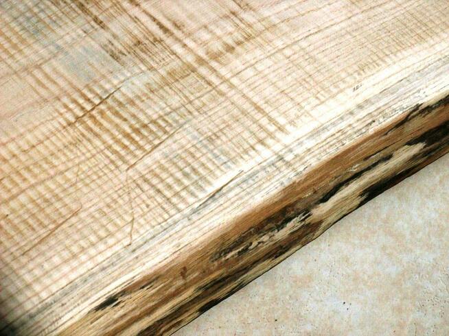 Blat , półka, do ławy, stolika aranżacja DĄB 121 CM