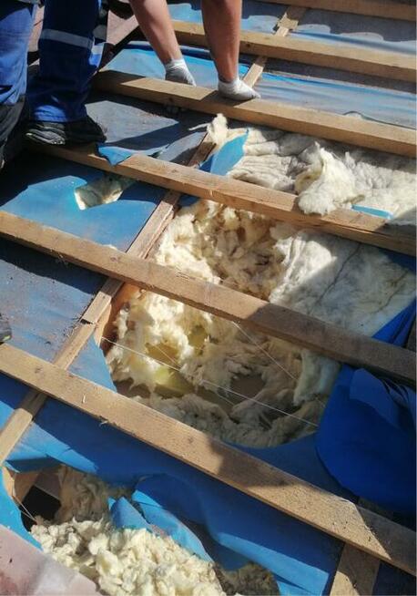 Wdmuchiwanie celulozy celuloza. Naprawy po kunach kunie