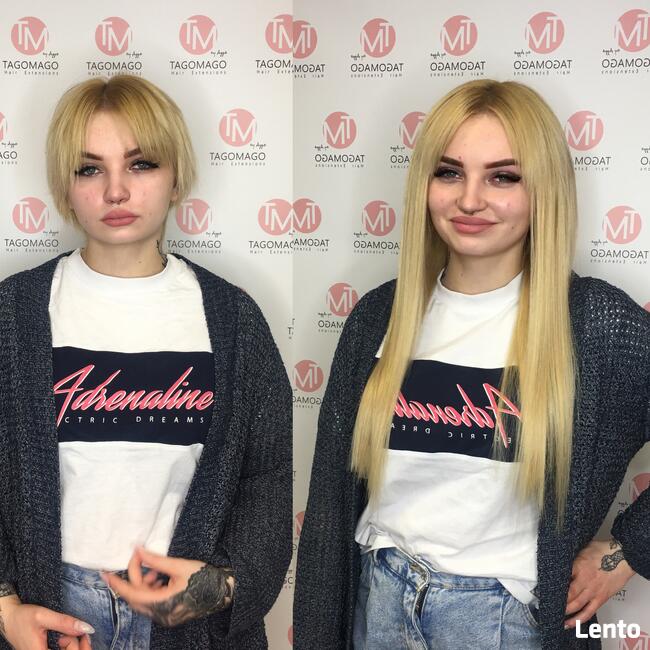 Przedlużanie włosów-niewidoczne lączenia-kapsułki, keratyna