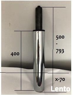 Siłownik podnośnik fotela 200/230/260/400 mm 4 klasa- 15