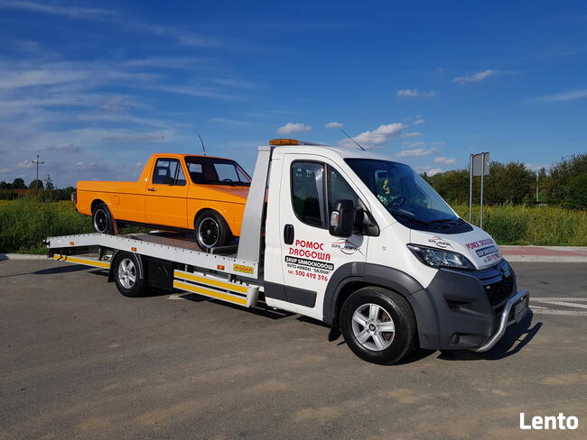 AUTO LAWETA , POMOC drogowa -Gratis auta zastępcze ** Niepoł