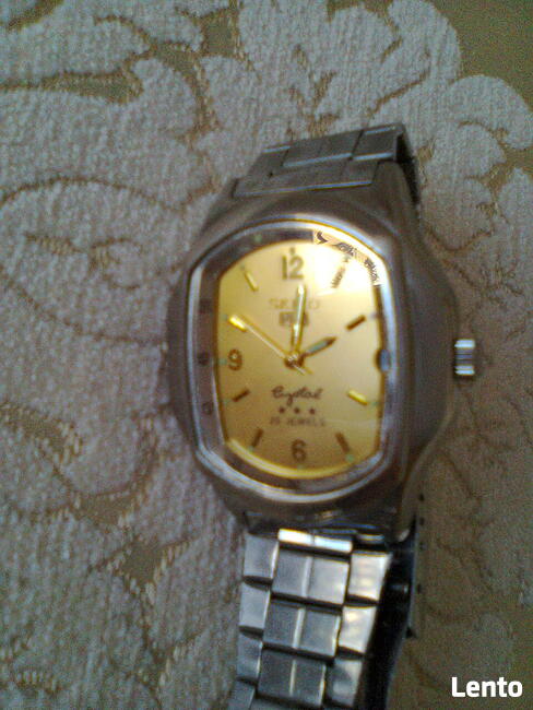 Zegarek SEIKO męski - mechanizm nakręcany