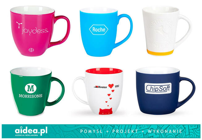 kubki z nadrukiem, filiżanki z nadrukiem, nadruk na kubkach