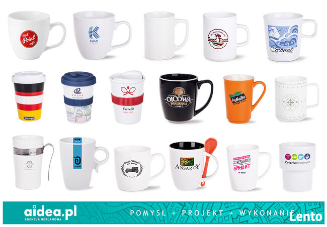 kubki z nadrukiem, filiżanki z nadrukiem, nadruk na kubkach
