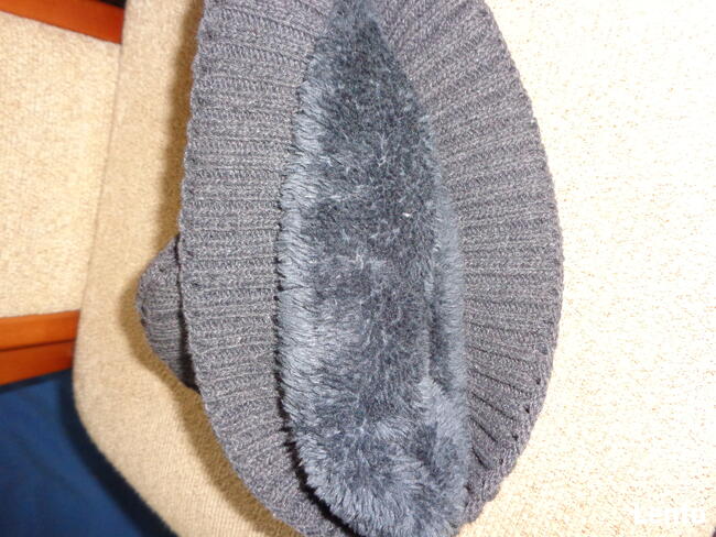 Czapka zimowa ocieplana plus komin ocieplany