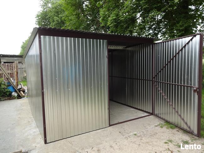 Garaż blaszany 3x5 ocynk Dostawa Montaż Gratis