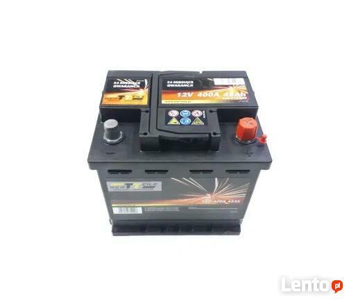 Akumulator Wertteile 45Ah nowe sklep 400A 24msc VARTA BOSCH