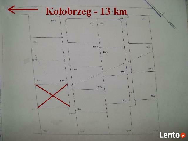 Działka Ząbrowo gm. Kołobrzeg - 13 km