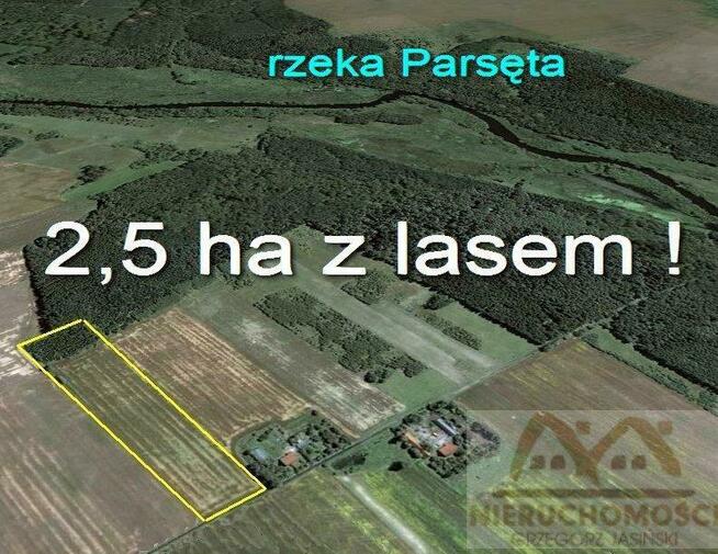 Działka siedliskowa Miechęcino gm. Dygowo, Miechęcino