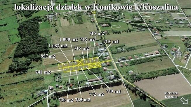 Działka Konikowo gm. Świeszyno