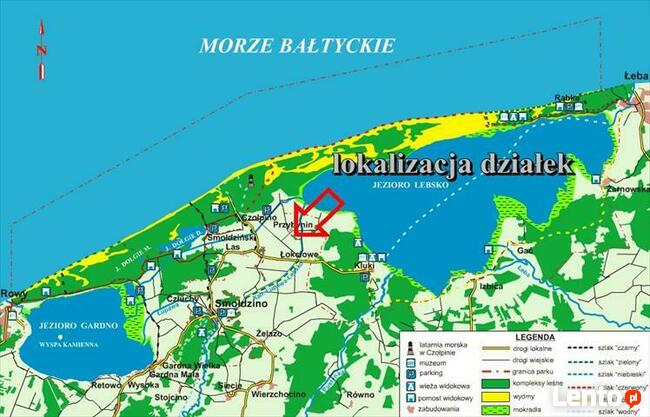 Działka Łokciowe gm. Smołdzino