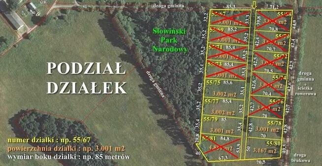 Działka Łokciowe gm. Smołdzino