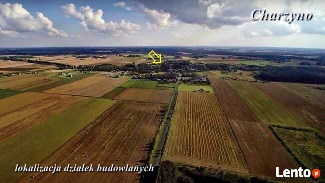 Działka budowlana Charzyno gm. Siemyśl