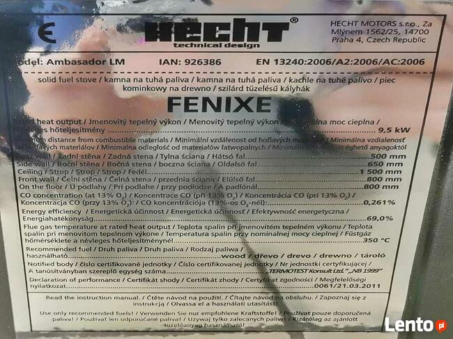 Kominek HECHT FENIXE/ul. Wiejska 2/Zielona Góra