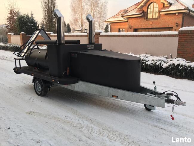 grill smoker trailer bbq grill na przyczepie Texas 4 XXL
