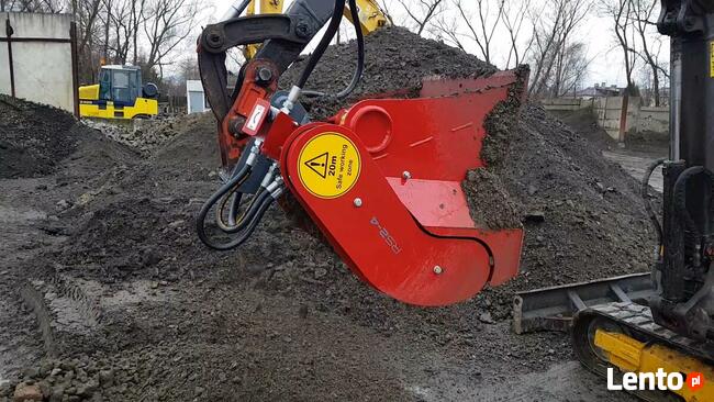 Łyżka przesiewająca do minikoparki