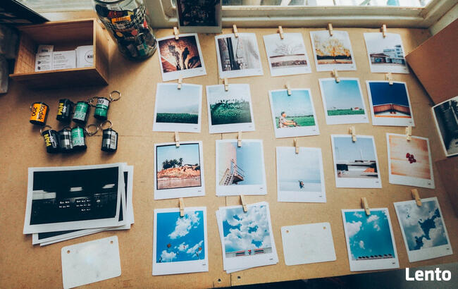 Zdjęcia w stylu Instax Mini, Wide, Square oraz Polaroid 600