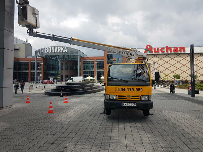 Podnośnik koszowy do 3,5 t , Wynajem zwyżki Kraków