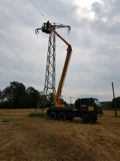 Podnośnik koszowy do 3,5 t , Wynajem zwyżki Kraków