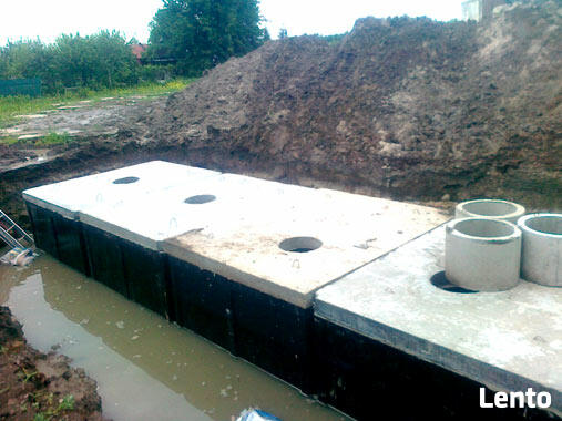 Szambo , deszczówka, ziemianka do ogrodu wysoka atest