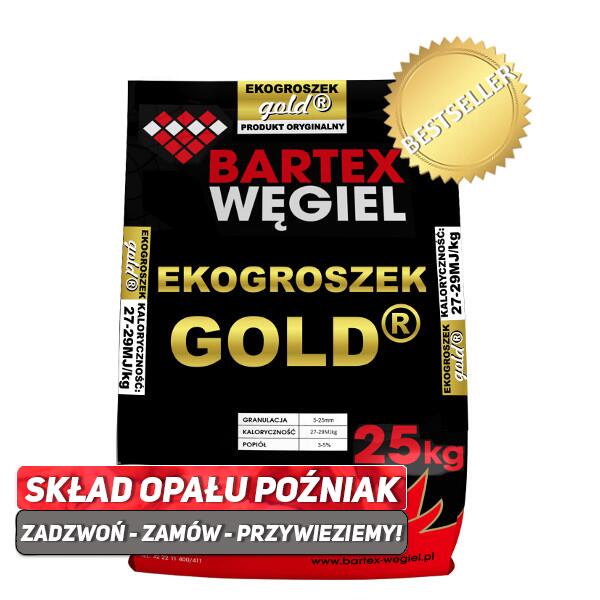 Bartex Ekogroszek GOLD Kamienny Węgiel Wysokokaloryczny