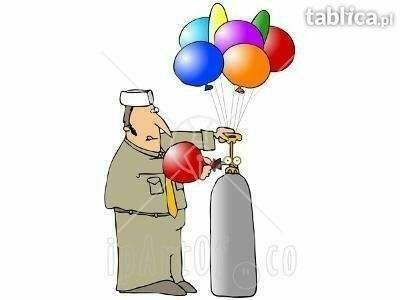 Napełnianie Balonów Helem, Kolorowe balony z Helem, transport