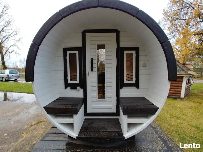 Sauna Ogrodowa-Beczka-Ruska Bania-3 Metry PROMOCJA