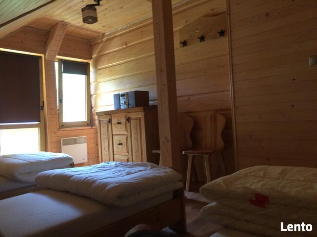 CAŁOROCZNY DOM DREWNIANY BESKID NISKI ZALEW KLIMKÓWKA