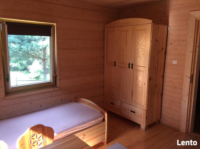 CAŁOROCZNY DOM DREWNIANY BESKID NISKI ZALEW KLIMKÓWKA