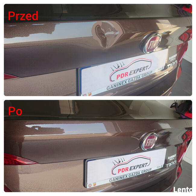 Usuwanie wgnieceń po gradzie