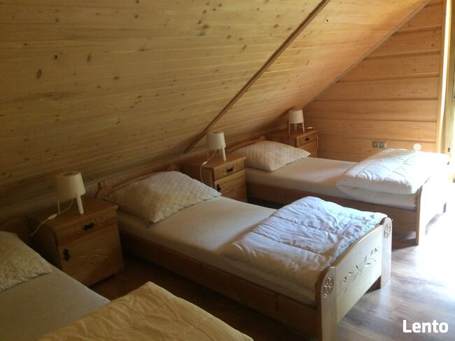 CAŁOROCZNY DOM DREWNIANY BESKID NISKI ZALEW KLIMKÓWKA