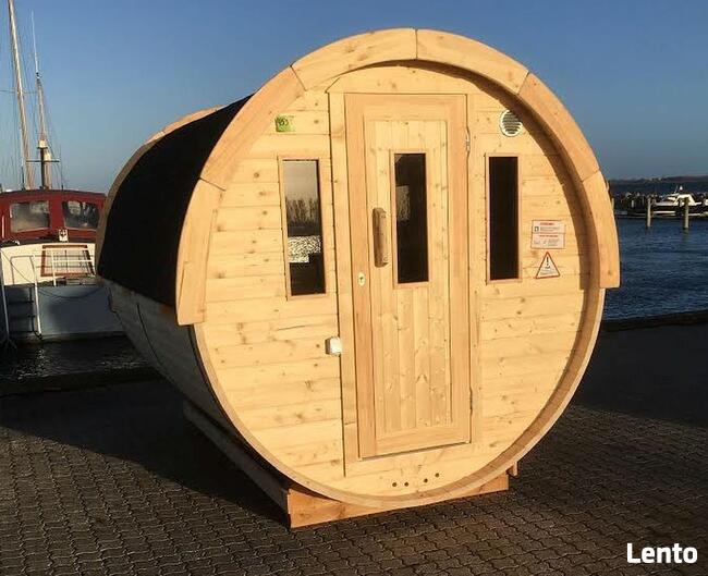 Sauna Ogrodowa-Beczka-Ruska Bania-3 Metry PROMOCJA
