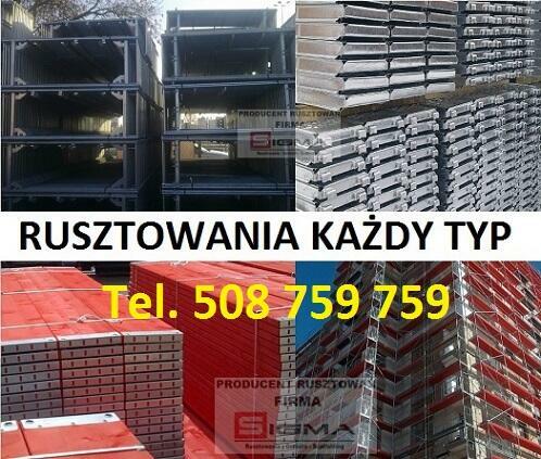 Rusztowania ramowe o każdej konfiguracji