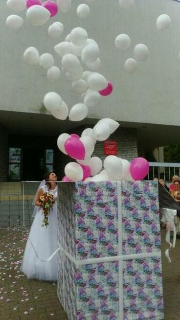 Napełnianie Balonów Helem, Kolorowe balony z Helem, transport