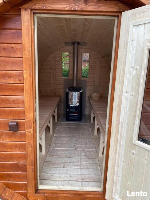 Sauna Ogrodowa-Beczka-Ruska Bania-3 Metry PROMOCJA