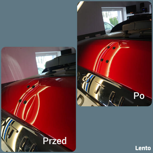 Usuwanie wgnieceń po gradzie