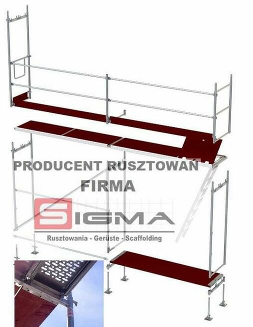Rusztowania ramowe o każdej konfiguracji