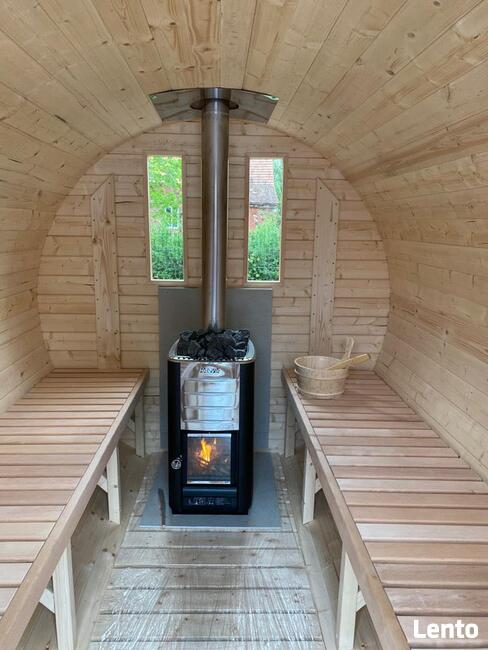 Sauna Ogrodowa-Beczka-Ruska Bania-3 Metry PROMOCJA
