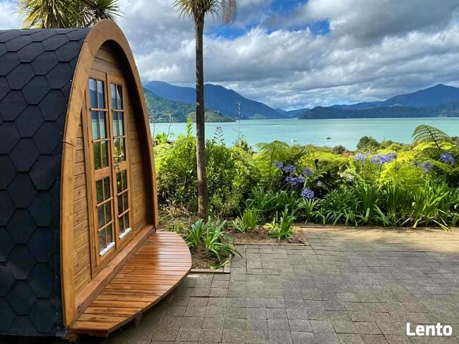 SAUNA FIŃSKA OGRODOWA DOMEK OGRODOWY POD 4mX2,4m