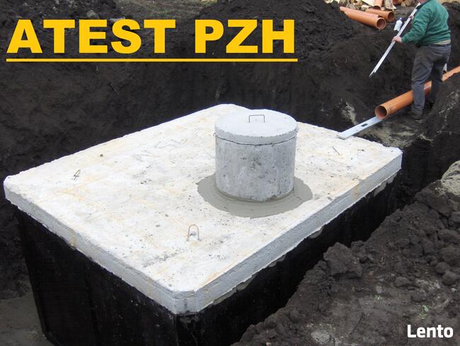 Szamba Szambo Betonowe Kanał Samochodowy Atest PZH Gwarancja