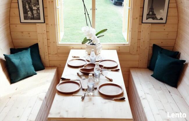 SAUNA beczka ogrodowa Z WEJŚCIEM BOCZNYM Ø2.2m x 6,0 m