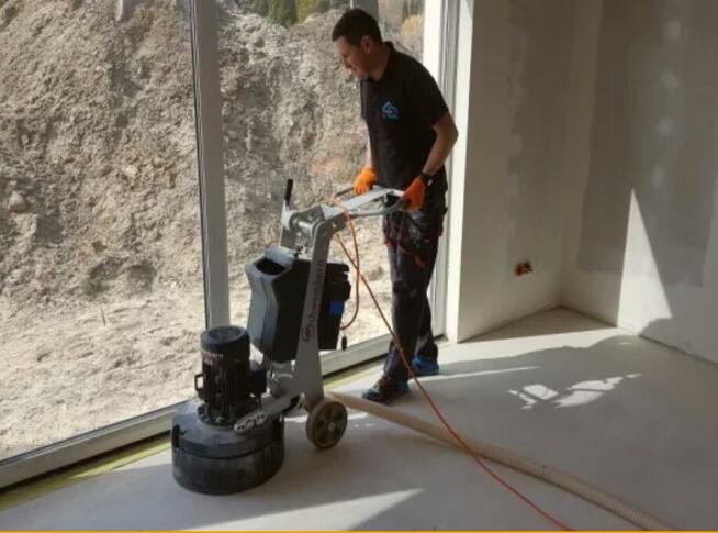 SZLIFOWANIE WYLEWKI, wylewki MASZYNOWE i ANHYDRYTOWE