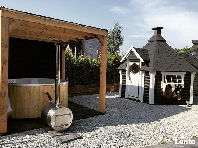 Grill Altana Grillowa z przedłużeniem np. na saunę