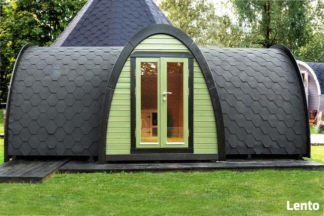 SAUNA FIŃSKA OGRODOWA DOMEK OGRODOWY POD 4mX2,4m