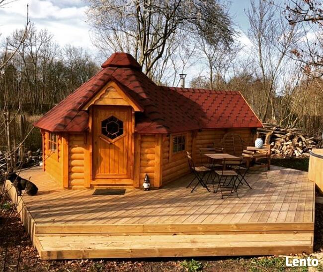 Grill Altana Grillowa z przedłużeniem np. na saunę