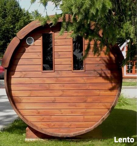 Sauna Ogrodowa-Beczka-Ruska Bania-3 Metry PROMOCJA