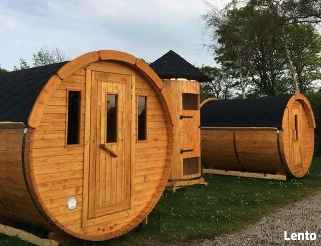 Sauna Ogrodowa-Beczka-Ruska Bania-3 Metry PROMOCJA