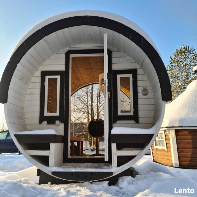 Sauna Ogrodowa-Beczka-Ruska Bania-3 Metry PROMOCJA