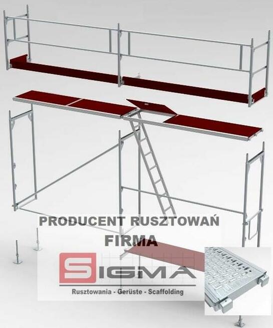 Rusztowania ramowe o każdej konfiguracji