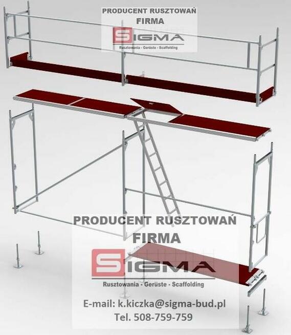 Rusztowania ramowe o każdej konfiguracji